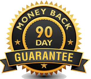 90-Day Money-Back Guarantee Official Seal