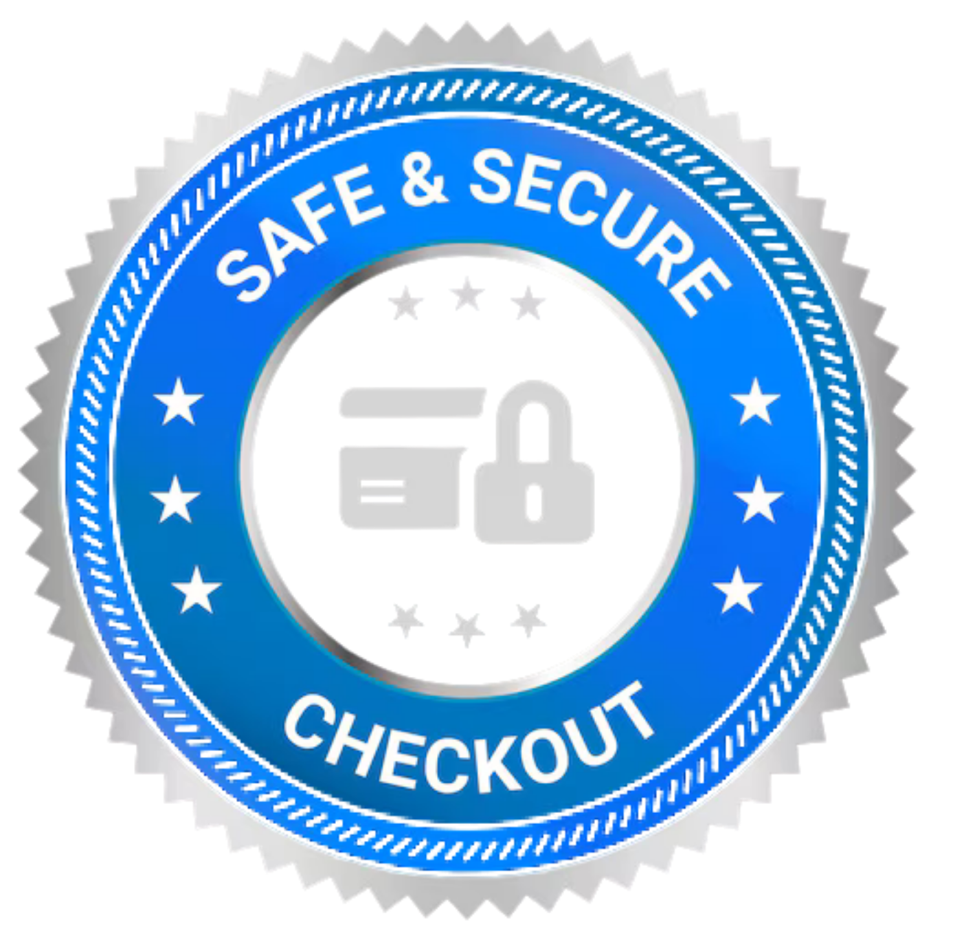 Safe and Secure Checkout Badge - SSL Encrypted